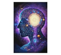Puzzles pour Adultes Et Adolescents Esoteric Zen Universe V4 Puzzles pour Adultes, Jeu Familial Difficile, Défi Idéal comme Cadeau 75x50cm/1000pcs