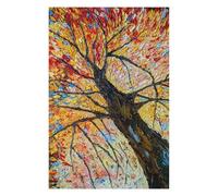 Puzzles pour Adultes Et Adolescents Fall Tree Puzzles Anti-Stress, À La Fois Amusants, Humoristiques Et Stimulants 1000pcs(75x50cm)