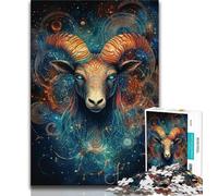 Puzzles pour Adultes et Adolescents Fantasy Argali, Jeux éducatifs, décoration de la Maison, Jeu éducatif pour Anniversaire, Noël (38x26cm)