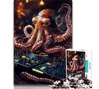 Puzzles pour Adultes et Adolescents Fantasy Octopus 1000 pièces, Jeu Stimulant, idéal comme Cadeau pour Toute la Famille (Taille 38x26cm)