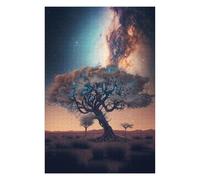 Puzzles pour Adultes Et Adolescents Galactic Desert Dreamscape Puzzles, Jeux Relaxants, Analyse Et Logique, Cadeaux d'anniversaire Et Cadeaux Uniques 75x50cm/1000pcs