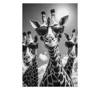 Puzzles pour Adultes Et Adolescents Giraffe Rap Cover Puzzles pour Adultes, Jouets, Décoration Murale, Cadeau d'anniversaire, Interaction Parent-Enfant 75x50cm/1000pcs