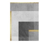 Puzzles pour Adultes Et Adolescents Gray and Gold Art I Puzzles À Monter Soi-même, Jouets, Décoration Idéale, Interaction Parent-Enfant 52x38cm/1000pcs