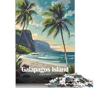 Puzzles pour Adultes et Adolescents, Îles Galapagos, Équateur, 500 pièces, Puzzles en Bois pour Adultes, Cadeaux, décoration familiale, 500 pièces (52 x 38 cm)