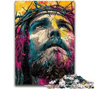 Puzzles pour Adultes et Adolescents Jésus Décompressant Jouet éducatif intellectuel Superbes Cadeaux et Jouets 50x75cm