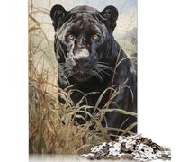 Puzzles pour Adultes et Adolescents Le Royaume du Jaguar Puzzles 500 pièces Puzzle en Bois pour Adultes Jeux de Puzzle Amusants en Famille 500 pièces (52 x 38 cm)