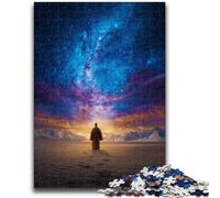 Puzzles pour Adultes et Adolescents Magicien Adolescent Puzzle, Soulagement du Stress Défi Difficile Décoration d'intérieur Unique et Cadeaux 38x26cm