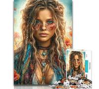 Puzzles pour Adultes et Adolescents : Magnifique Ange Sombre, Jeu Stimulant pour Les Femmes et Les Hommes, 26 x 38 cm