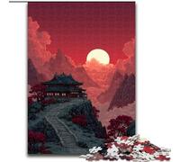 Puzzles pour Adultes et Adolescents, Magnifiques Montagnes, Chaque pièce est Unique - Jeu Familial Stimulant et Amusant pour Les 14 Ans (Taille 26x38cm)