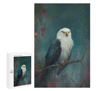 Puzzles pour Adultes Et Adolescents Majestic Bald Eagle Puzzles pour Adolescents, Jeu Familial, Vacances À La Maison, Passe-Temps, Interaction Parent-Enfant 1000 PCS