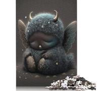 Puzzles pour Adultes et Adolescents, Monstres Mignons, 1 000 pièces, Puzzle en Bois pour Les Plus de 18 Ans, décoration d'intérieur, 1 000 pièces (75 x 50 cm)