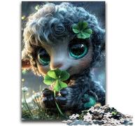 Puzzles pour Adultes et Adolescents Moutons fantastiques Anti-Stress Défi Difficile À Offrir en Cadeau à Toute la Famille 26x38cm