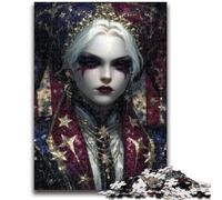 Puzzles pour Adultes et Adolescents Mystérieuse Elfe, Jeu Stimulant pour Tous, pour Femmes et Hommes, 26 x 38 cm