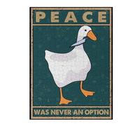 Puzzles pour Adultes Et Adolescents Peace Was Never an Option Puzzles À Monter Soi-même, Jouets, Décoration Idéale, Interaction Parent-Enfant 52x38cm/1000pcs