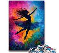 Puzzles pour Adultes et Adolescents, Peinture à l'huile de Danseuse de Ballet pour Jeu éducatif, défi, Collection d'artistes, Beaux-Arts 26x38cm