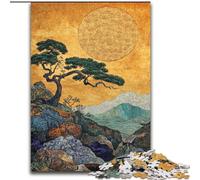Puzzles pour Adultes et Adolescents, Peinture de Van Gogh, Jouets éducatifs et éducatifs, Jeux familiaux avec Affiche et fiche de Questions-réponses 26x38cm
