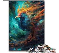 Puzzles pour Adultes et Adolescents Phoenix Magic, Jeu Familial Anti-Stress, défi Difficile, Une œuvre d'art pour Les 14 Ans et Plus (Taille 26x38cm)