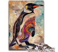 Puzzles pour Adultes et Adolescents Pingouin, Jeu Stimulant pour Tous, pour Femmes et Hommes, 50x75cm
