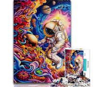 Puzzles pour Adultes et Adolescents, Puzzle 1000 pièces, Rêve d'astronaute, Jouet éducatif Anti-Stress, idéal comme Cadeau pour Toute la Famille, 75x50cm