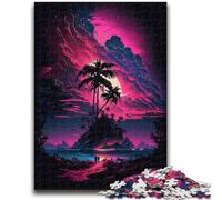 Puzzles pour Adultes et Adolescents Puzzle AstroIsland avec Nuages tropicaux pour et à partir de 14 Ans Jouets de Jeu Car il est idéal comme Cadeau pour Toute la Famille 50x75cm