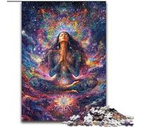 Puzzles pour Adultes et Adolescents Puzzle Cosmic Girl, Jouet éducatif idéal comme Cadeau pour Toute la Famille (Taille 50x75cm)