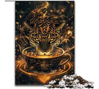 Puzzles pour Adultes et Adolescents, Puzzle de 1 000 pièces, Esprit Jaguar Mystique, Design Dynamique et Unique, expérience de Puzzle relaxante et stimulante, 38x26cm