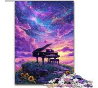 Puzzles pour Adultes et Adolescents Puzzle Dream Piano, pour Les 14 Ans et Plus pour Un Jeu éducatif, Un défi, Un Jouet, Un Cadeau pour Les Anniversaires (Taille 50x75cm)