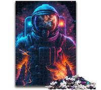 Puzzles pour Adultes et Adolescents Puzzle Galaxy Astronaute Design Dynamique et Unique Expérience de Puzzle relaxante et stimulante 26x38cm