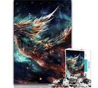Puzzles pour Adultes et Adolescents Puzzle Galaxy Dragon, Un Jeu Stimulant idéal comme Cadeau pour Toute la Famille (75x50cm)