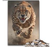 Puzzles pour Adultes et Adolescents Puzzle Guépard Courant pour 14 Ans et Plus Jeux éducatifs pour Adultes et Adolescents Illustration Cadeau 70x100cm