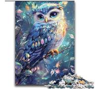 Puzzles pour Adultes et Adolescents, Puzzle Hibou mystérieux, Jouets éducatifs, Jeux familiaux, renforce l'amour Entre Couples, 70x100cm