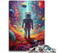 Puzzles pour Adultes et Adolescents Puzzle Je suis dans l'espace Jeu Stimulant et Jeu Familial Jeu éducatif pour Anniversaire, Noël 50x75cm