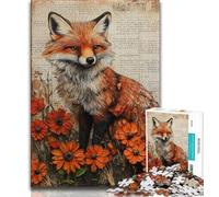 Puzzles pour Adultes et Adolescents, Puzzle Lapin Artistique, Jouet éducatif intellectuel décompressant, Cadeau d'anniversaire 50x75cm