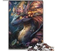 Puzzles pour Adultes et Adolescents Puzzle Mystérieux Dragon Volant Défi d'Intelligence Cérébrale Jouets Addictifs Cadeau Drôle pour Les 14 Ans et Plus 70x100cm