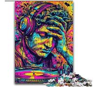 Puzzles pour Adultes et Adolescents Puzzle Pop-Art Statue de David de Michel-Ange Convient aux Personnes de 14 Ans et Plus Jeu éducatif Jouet de défi Cadeau pour Les Anniversaires 70x100cm