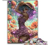 Puzzles pour Adultes et Adolescents Puzzle Poppy Girl, Jeu de Quiz idéal comme Cadeau pour Toute la Famille 70x100cm