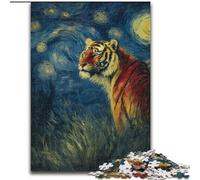 Puzzles pour Adultes et Adolescents, Puzzle Star Tiger, Chaque pièce est Unique - Jeu Familial Stimulant pour Les 14 Ans (Taille 50x75cm)