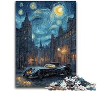 Puzzles pour Adultes et Adolescents, Puzzle Van Gogh, Ciel Nocturne, Jouets éducatifs, Jeux familiaux, renforce l'amour Entre Couples, 50x75cm