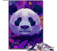 Puzzles pour Adultes et Adolescents, Puzzles Animaux Panda, Jouets de Jeu, Chaque pièce est Unique - Jeu Familial Stimulant et Amusant pour Les 14 Ans (Taille 26x38cm)