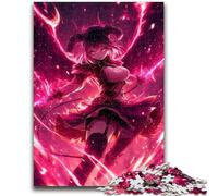 Puzzles pour Adultes et Adolescents, Puzzles Anime Demon Girl pour Jeu éducatif, défi, Jouet, décoration d'intérieur Unique et Cadeaux 26x38cm