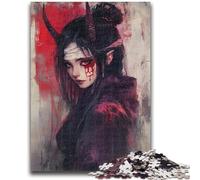 Puzzles pour Adultes et Adolescents, Puzzles animés, démons, Jouets éducatifs, Jeux familiaux, renforce l'amour Entre Couples, 50x75cm