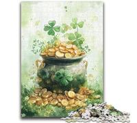 Puzzles pour Adultes et Adolescents, Puzzles aquarelles, trèfle à Quatre Feuilles, Jeu Stimulant, Jouets, Cadeaux pour Toute la Famille, à partir de 14 Ans, 50x75cm