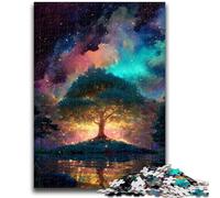 Puzzles pour Adultes et Adolescents, Puzzles, Arbre de Vie, défi d'intelligence cérébrale, Jouets addictifs, Cadeau d'anniversaire, Cadeaux, Art Mural 26x38cm
