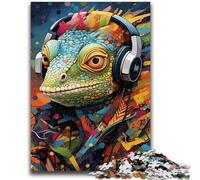 Puzzles pour Adultes et Adolescents, Puzzles Art Chameleon pour Adultes, Jeu Stimulant pour Tous, pour Femmes, Cadeaux pour Hommes (50x75cm)
