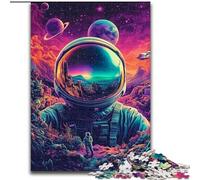 Puzzles pour Adultes et Adolescents, Puzzles, astronautes, Jouets psychédéliques, Jeux éducatifs, Anti-Stress, Superbes Cadeaux et Jouets 50x75cm
