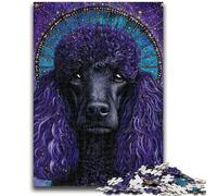 Puzzles pour Adultes et Adolescents, Puzzles Caniche, Jeu Stimulant, Jouets, Cadeaux pour Toute la Famille, à partir de 14 Ans, 26x38cm