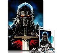 Puzzles pour Adultes et Adolescents, Puzzles Chevaliers médiévaux, pour Jeu éducatif, défi, Cadeau d'anniversaire, Cadeaux, Art Mural 50x75cm