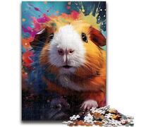 Puzzles pour Adultes et Adolescents Puzzles Cochon d'Inde pour Adultes, Jeu Stimulant pour Toute la Famille, Cadeaux pour Hommes (26x38cm)