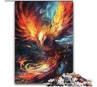 Puzzles pour Adultes et Adolescents, Puzzles colorés, phénix, Oiseau, défi d'intelligence cérébrale, Jouets addictifs, Cadeau Amusant pour Les 14 Ans et Plus, 70x100cm