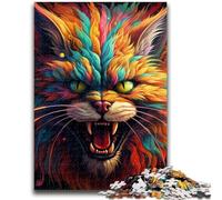 Puzzles pour Adultes et Adolescents, Puzzles colorés représentant des Loups pour Adultes, Jeu Stimulant pour Tous, pour Femmes, Cadeaux pour Hommes (50x75cm)